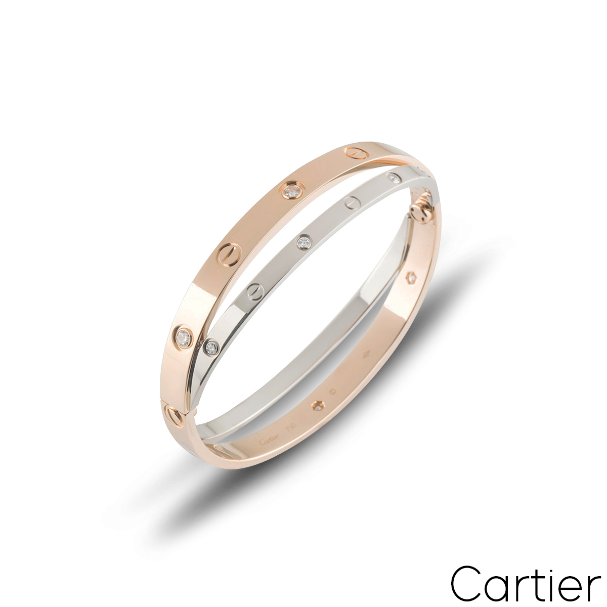 cartier love bracelet rich diamonds